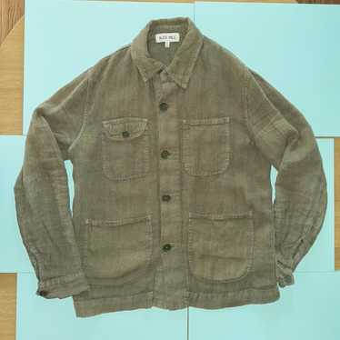 Alex Mill Alex Mill Dyed Linen Work Jacket Green S