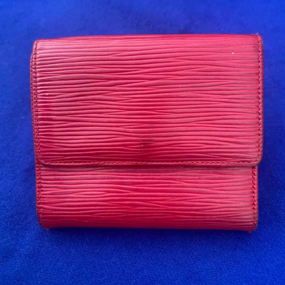 Vintage Authentic Louis Vuitton Epi Leather Red W… - image 2