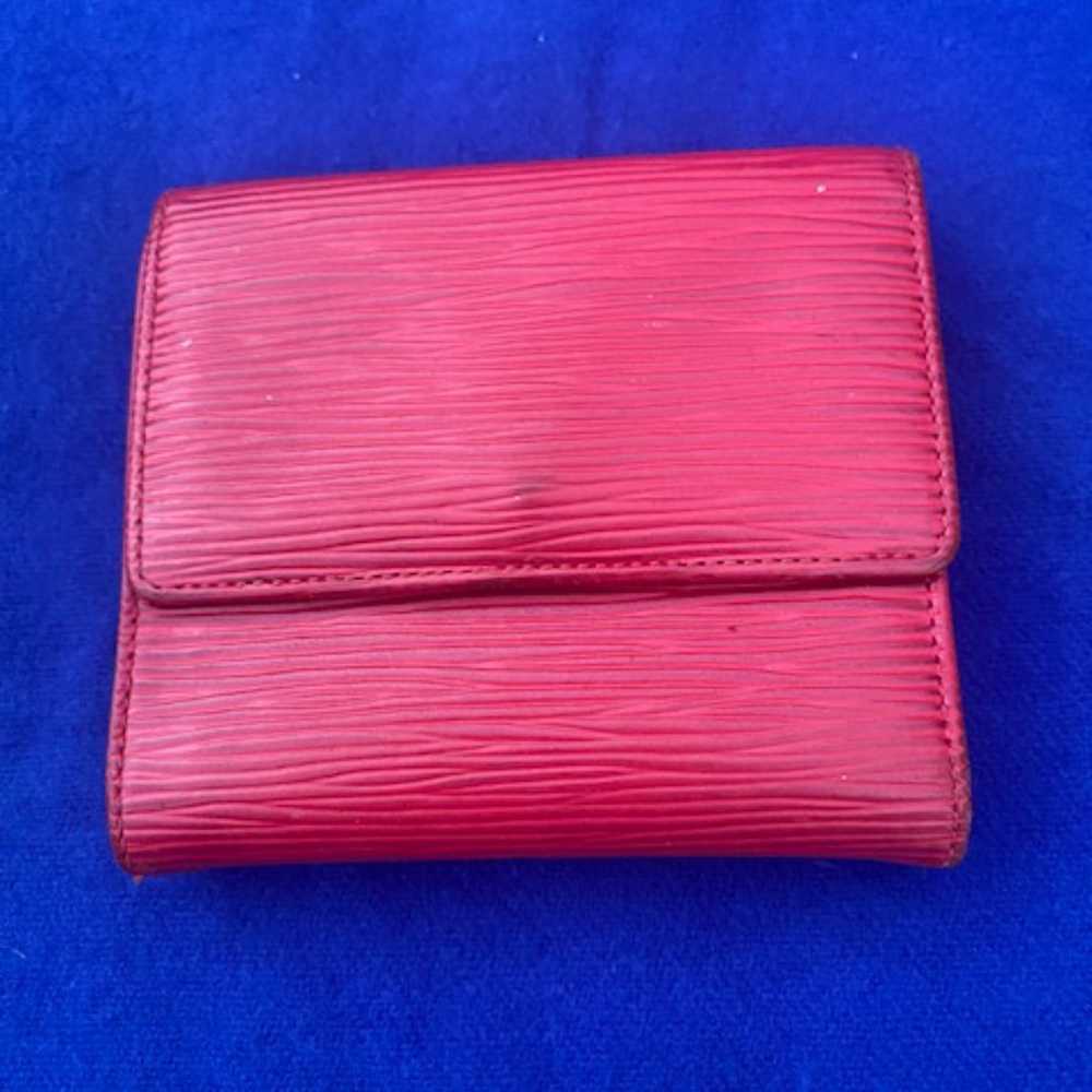 Vintage Authentic Louis Vuitton Epi Leather Red W… - image 4