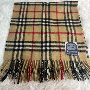 【Rare Tag】BURBERRY Vintage Scarf Cashmere