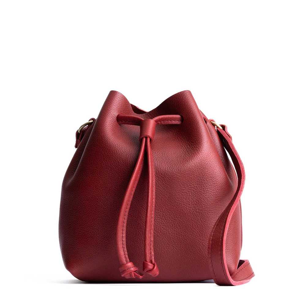 Portland Leather Bucket Bag - image 1