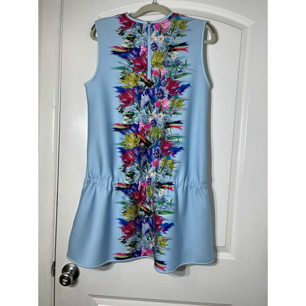 Cynthia Rowley Blue Floral Dropped Waist Neoprene… - image 9