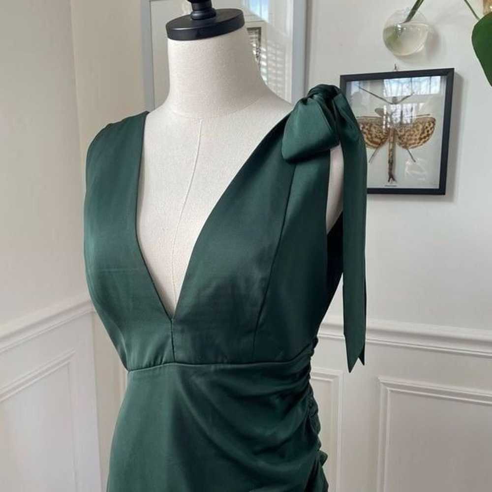 NBD Timon Mini Dress Emerald Green Cocktail Dress… - image 3