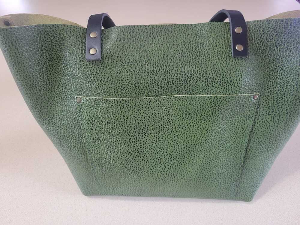 Portland Leather Avocado Large Classic Tote - image 3