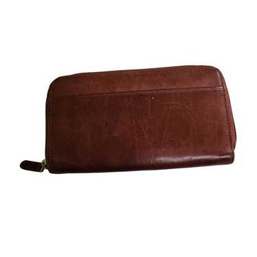 Coach New York Vintage Zip Brown Leather Wallet