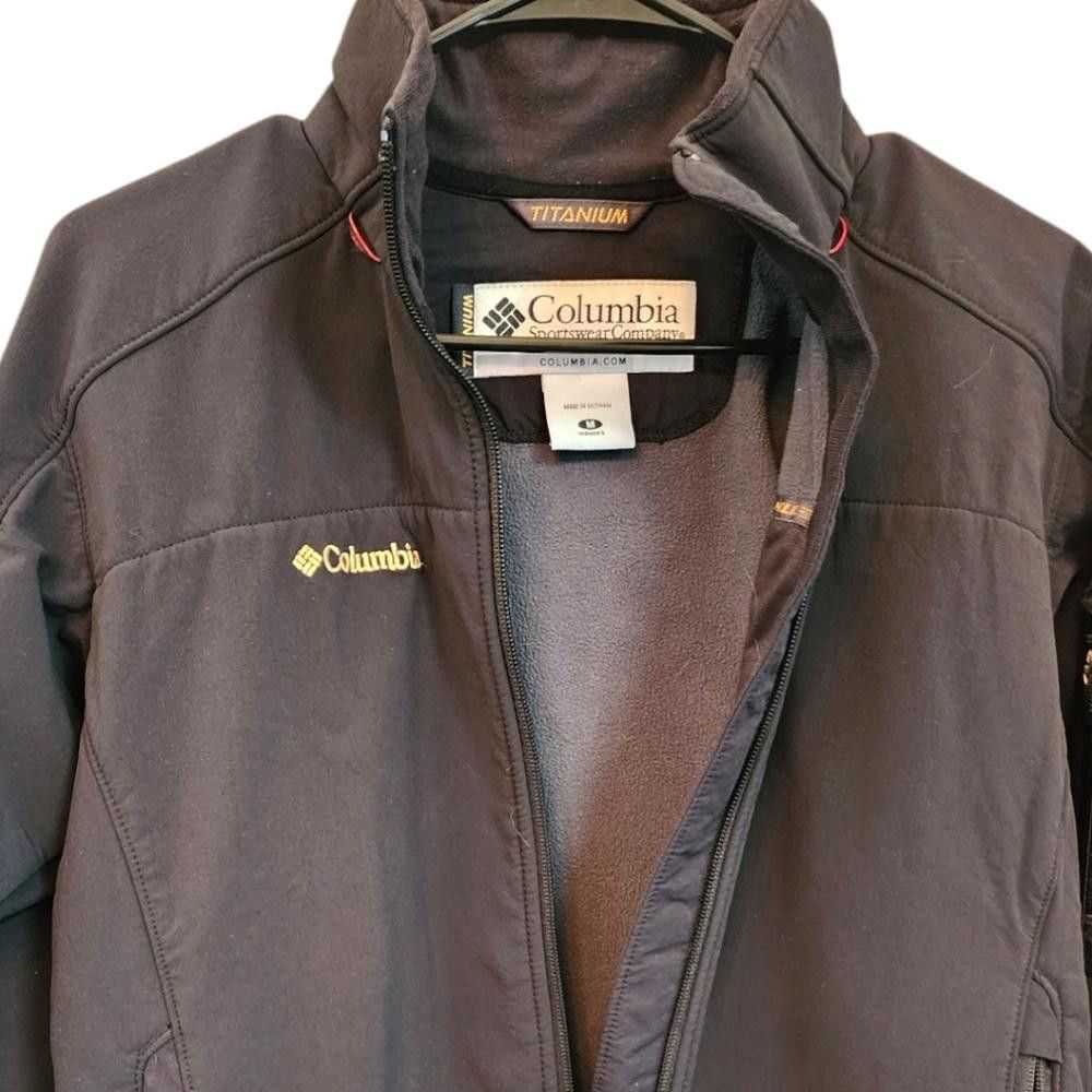 Columbia Columbia Titanium Black Full Zip Up Jack… - image 2