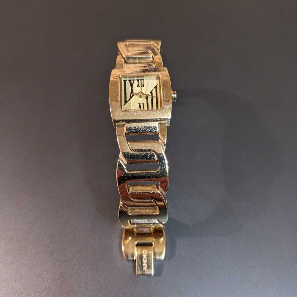 DKNY gold tone watch - image 1