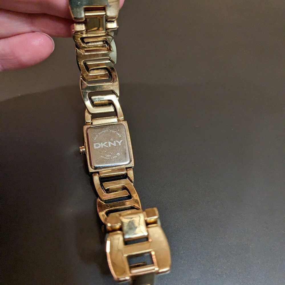 DKNY gold tone watch - image 2