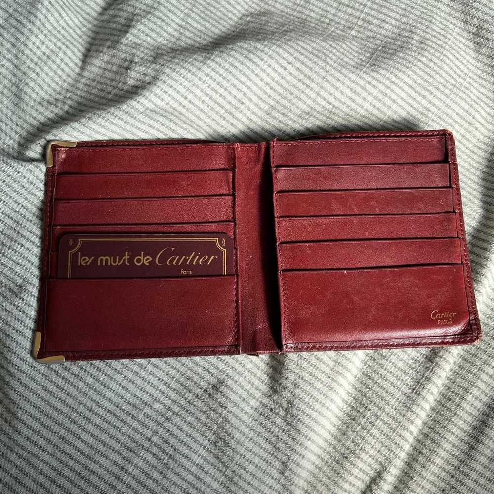 Cartier bifold wallet vintage - image 2