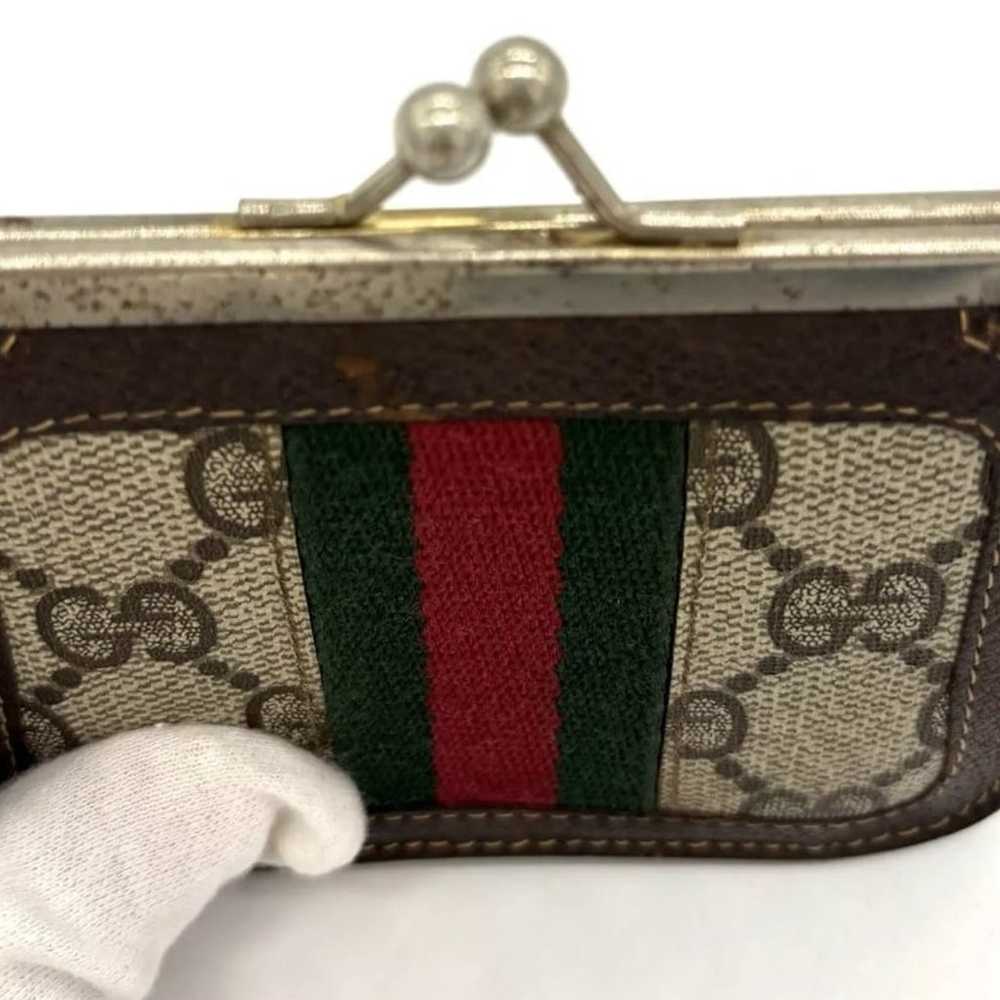 FINAL SALE!   Auth Gucci Sherry Line GG Canvas An… - image 11