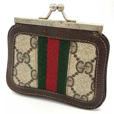 FINAL SALE!   Auth Gucci Sherry Line GG Canvas An… - image 1