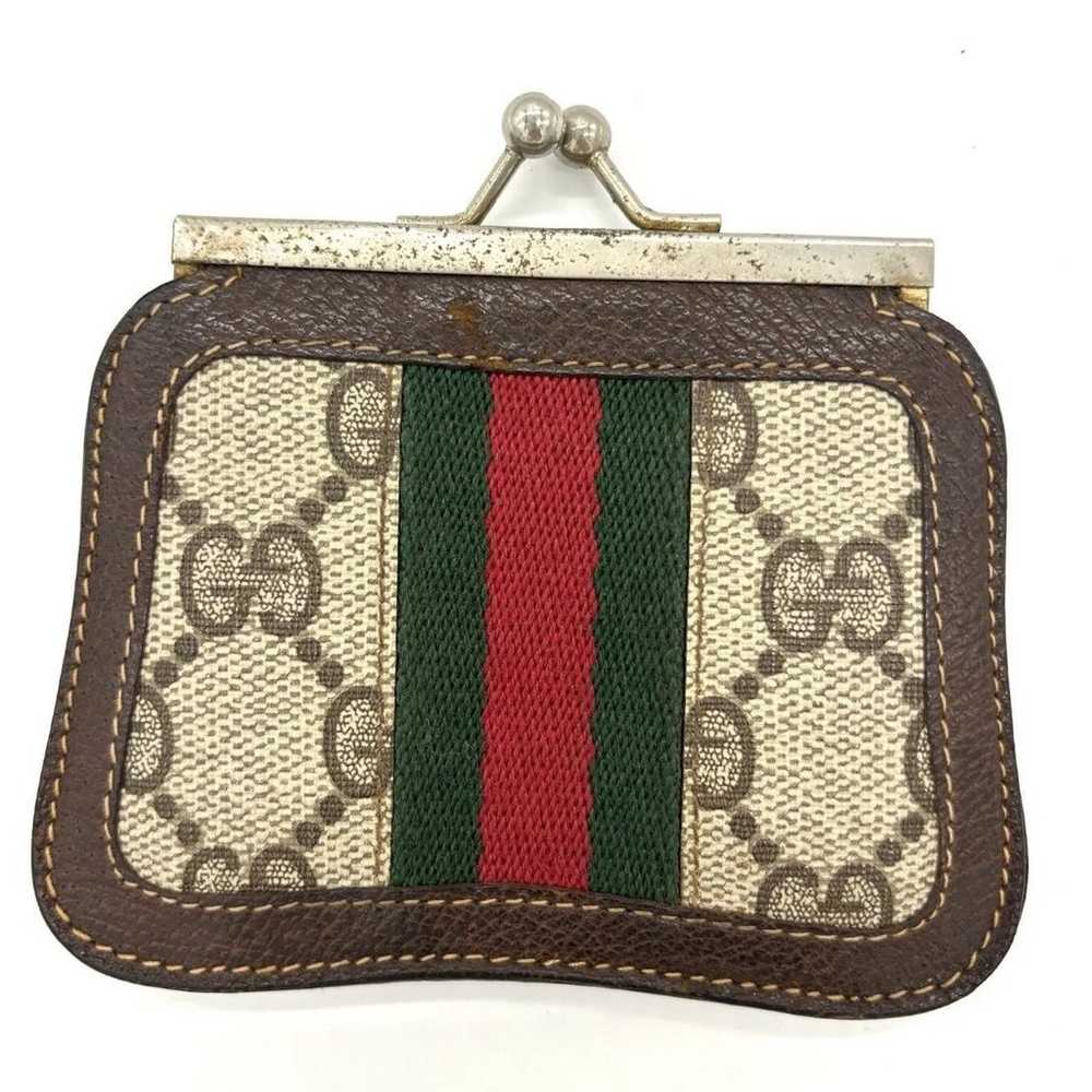 FINAL SALE!   Auth Gucci Sherry Line GG Canvas An… - image 5