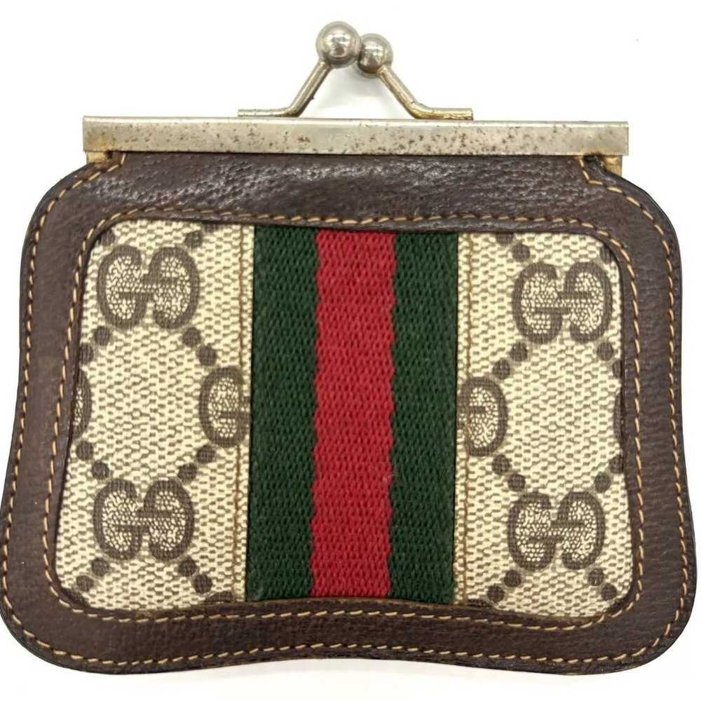 FINAL SALE!   Auth Gucci Sherry Line GG Canvas An… - image 7