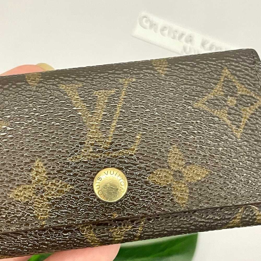 Louis Vuitton 4 Key Holder Chain Monogram Canvas … - image 2