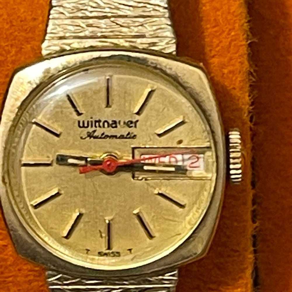 Vintage WITTNAUER Ladies watch D7KA-1 17Jewels da… - image 3