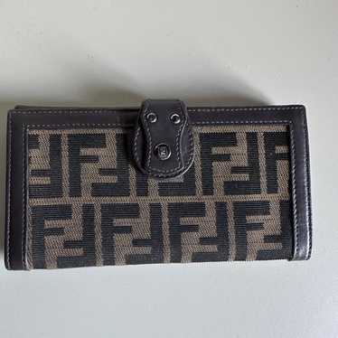 Fendi Zucca Long Wallet