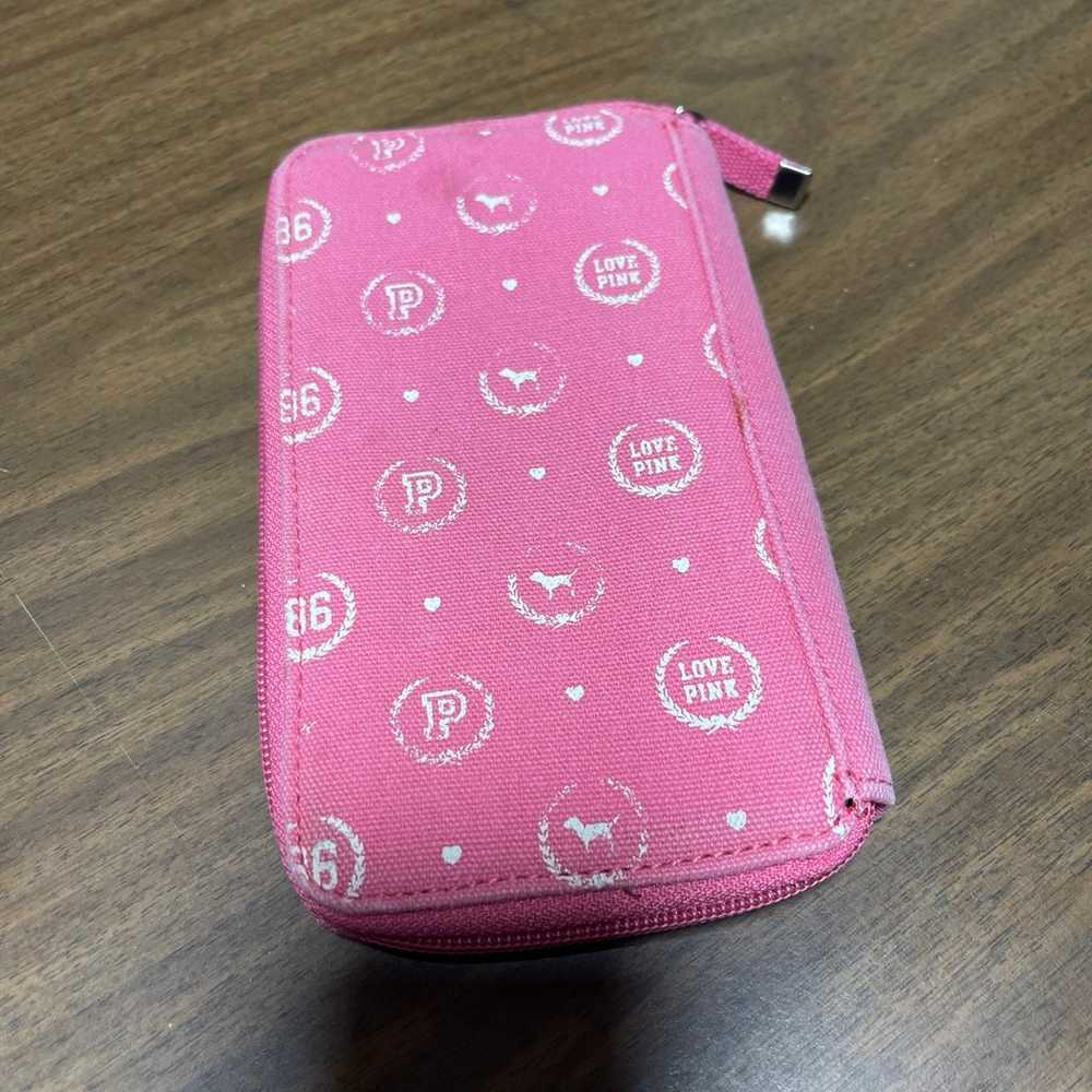 VINTAGE PINK Victoria's Secret Zip Around Wallet - image 2