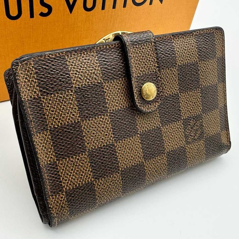 【Extreme Beauty】Louis Vuitton Damier Porte-Monnai… - image 1