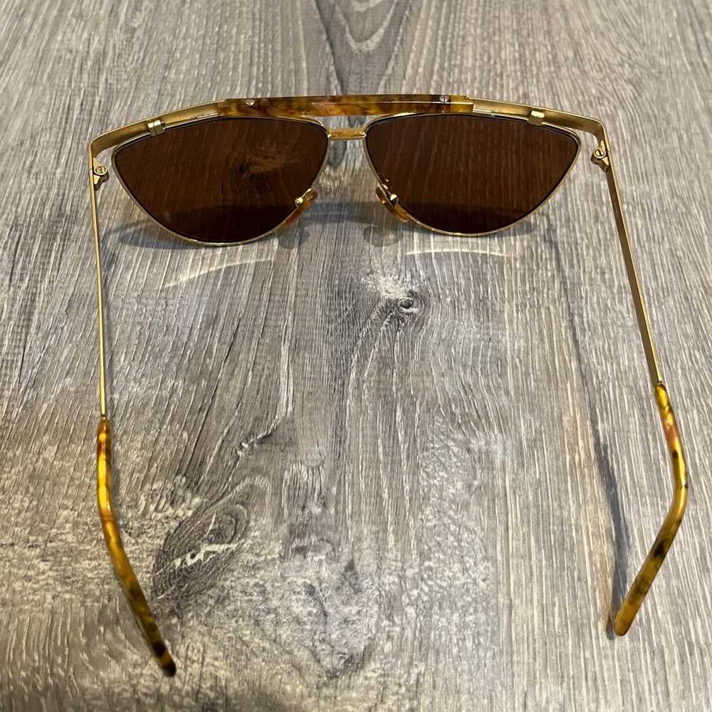 Fendi Vintage Gold & Tortoise Sunglasses - image 11