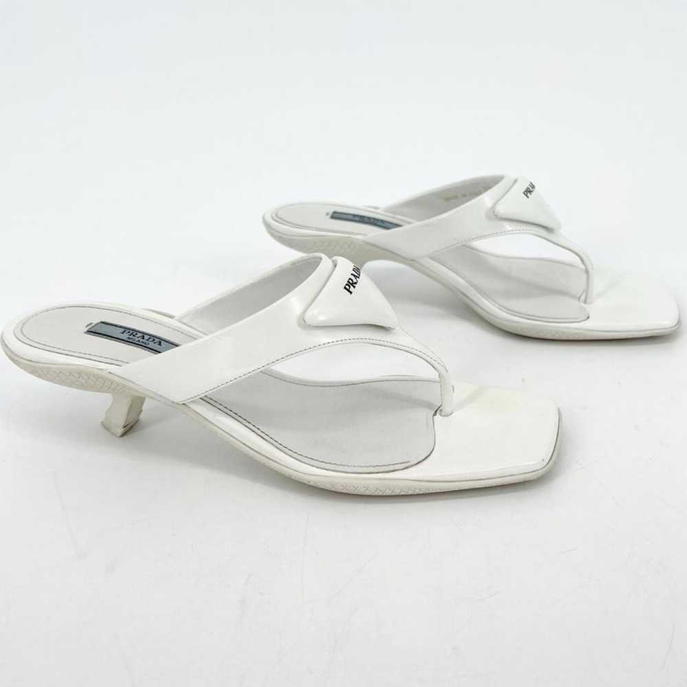 Prada Leather sandal - image 2