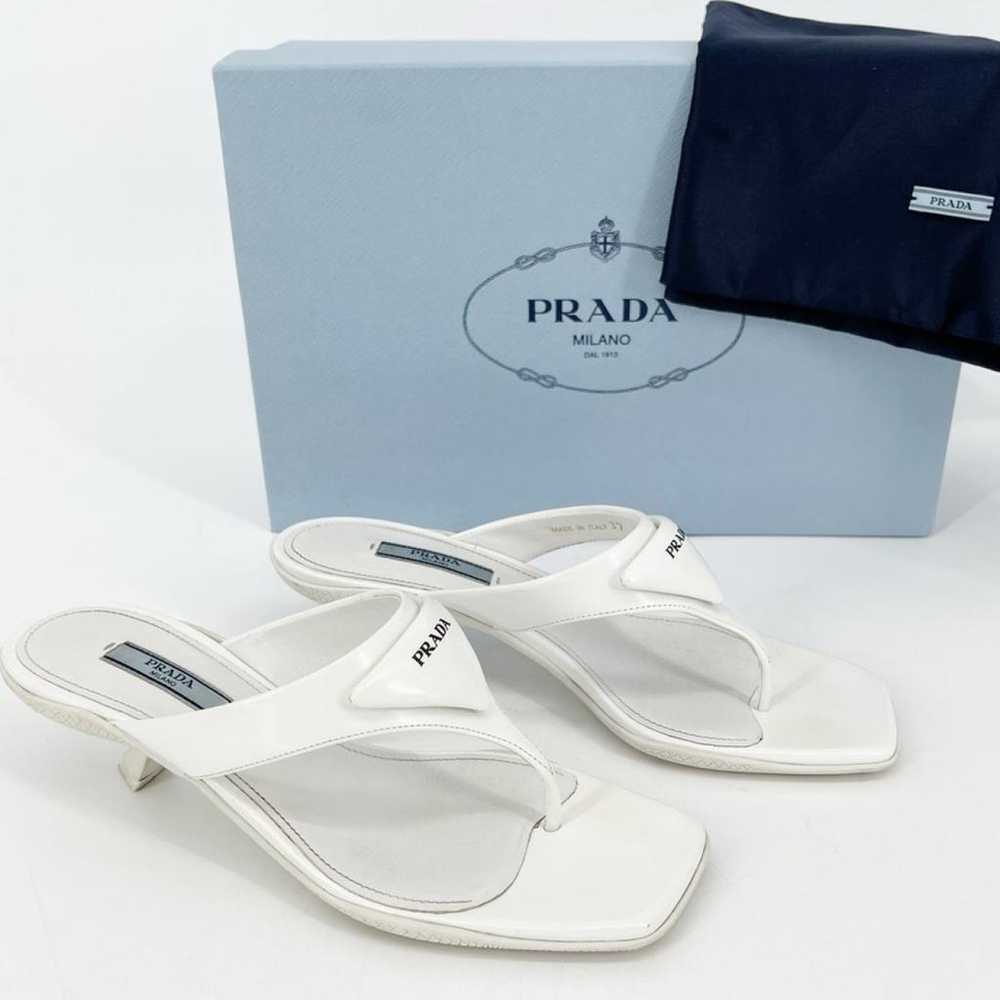 Prada Leather sandal - image 3