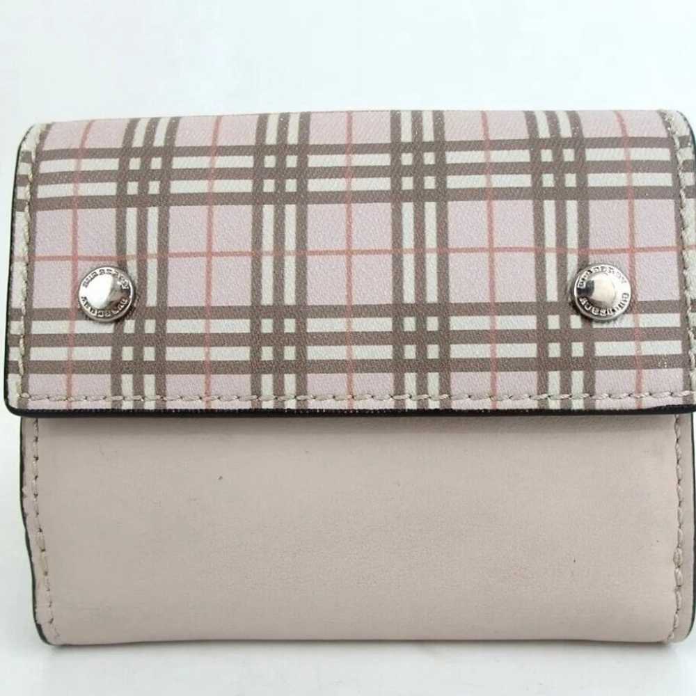 New Lower Price! Burberry check coin purse/wallet… - image 1