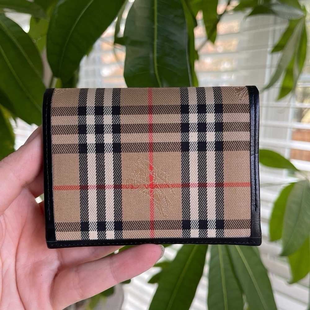 Burberry Haymarket Check Wallet - image 2