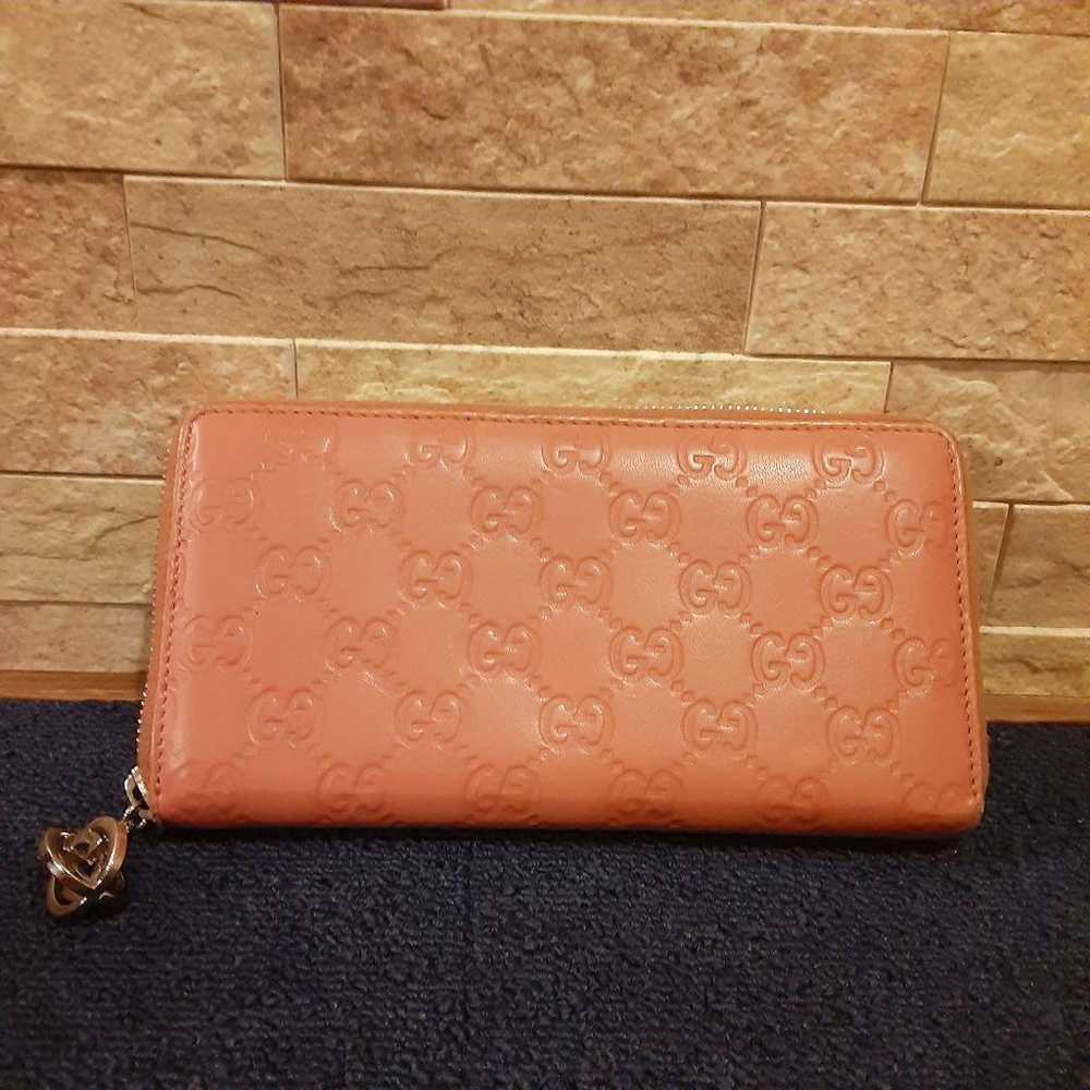 GUCCI Pink Long Wallet with Key Holder Stylish De… - image 4