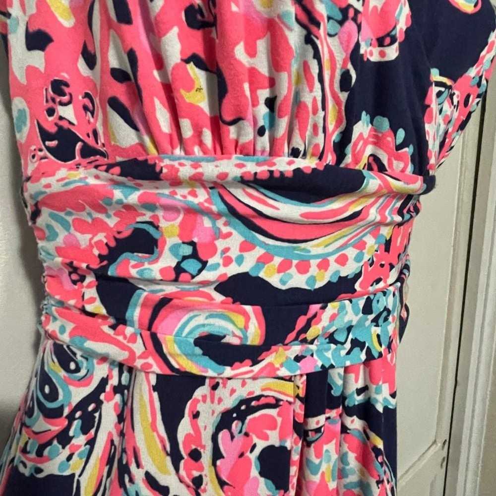 Lilly Pulitzer Sloane 97176 women's pink navy Max… - image 4