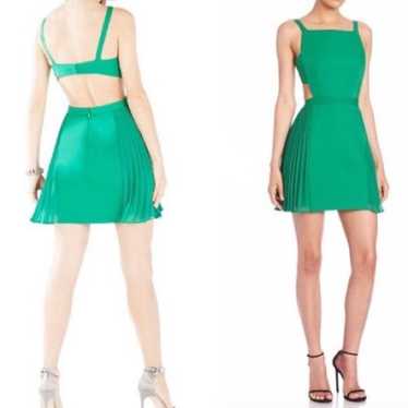 BCBGMAXAZRIA Emerald Green Cocktail Dress 10