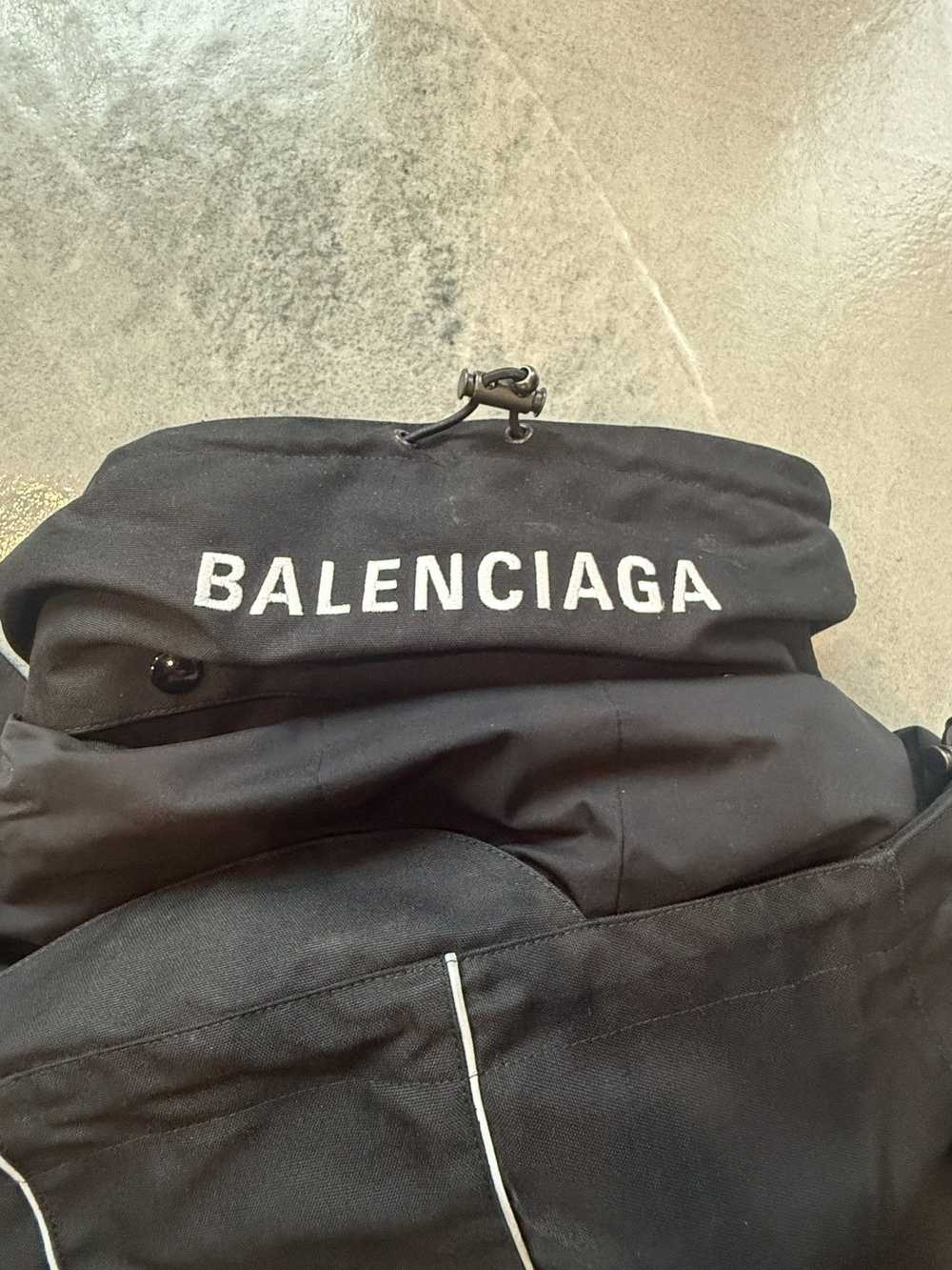 Balenciaga SS17 BALENCIAGA SWING PARKA BLACK - image 3