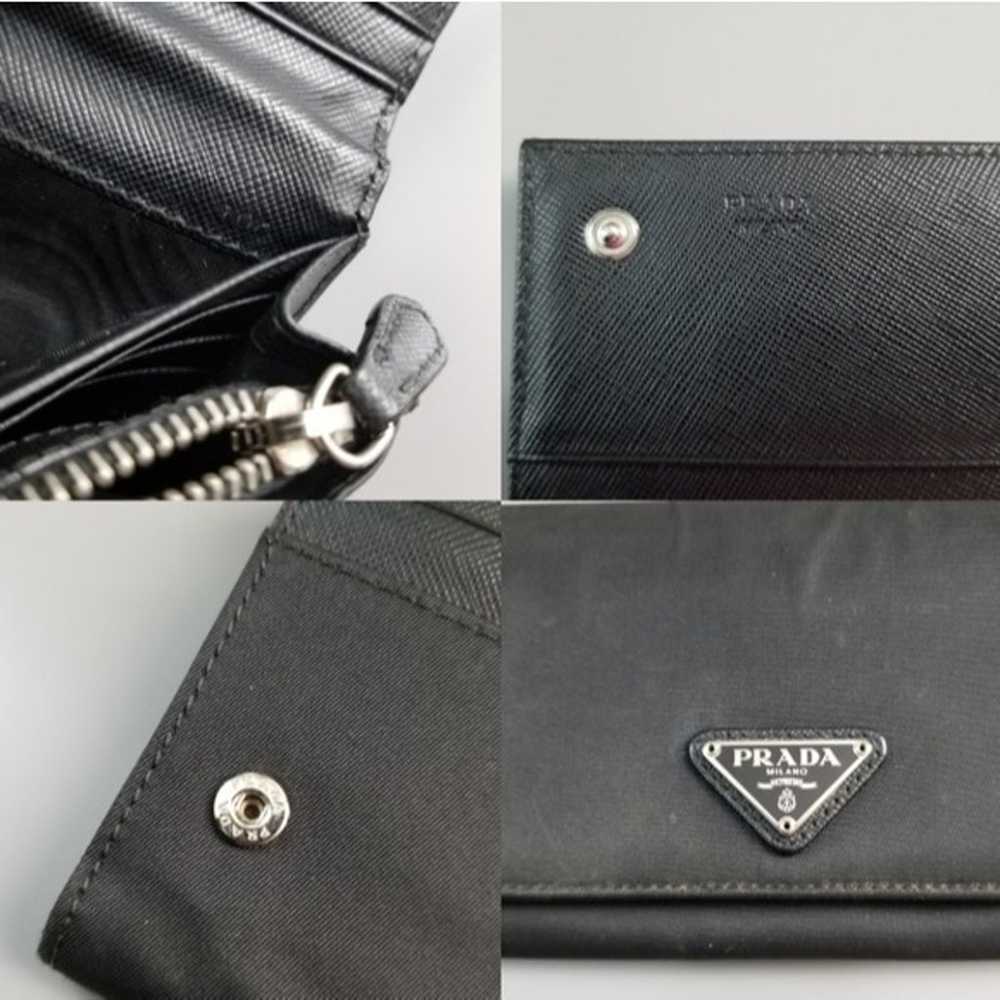 PRADA Beautiful Double Snap Closure Wallet Italy - image 6