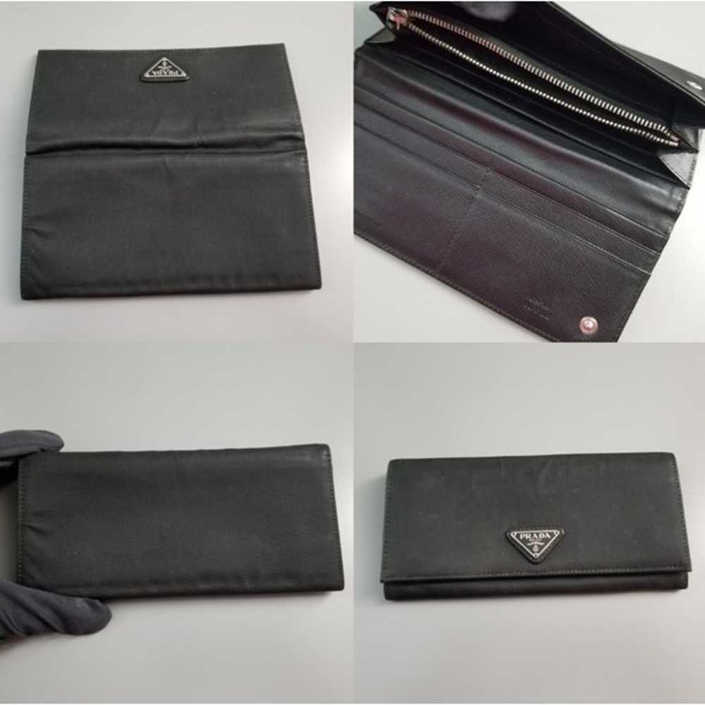 PRADA Beautiful Double Snap Closure Wallet Italy - image 8