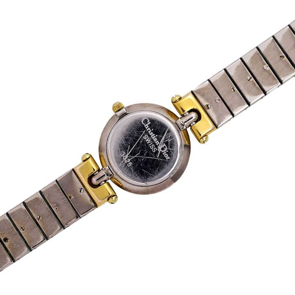 Christian Dior Vintage Two Tone Ladies Swiss Made… - image 3