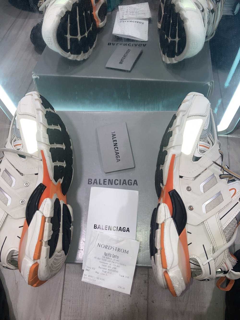 Balenciaga Balenciaga Track Orange/White - image 2