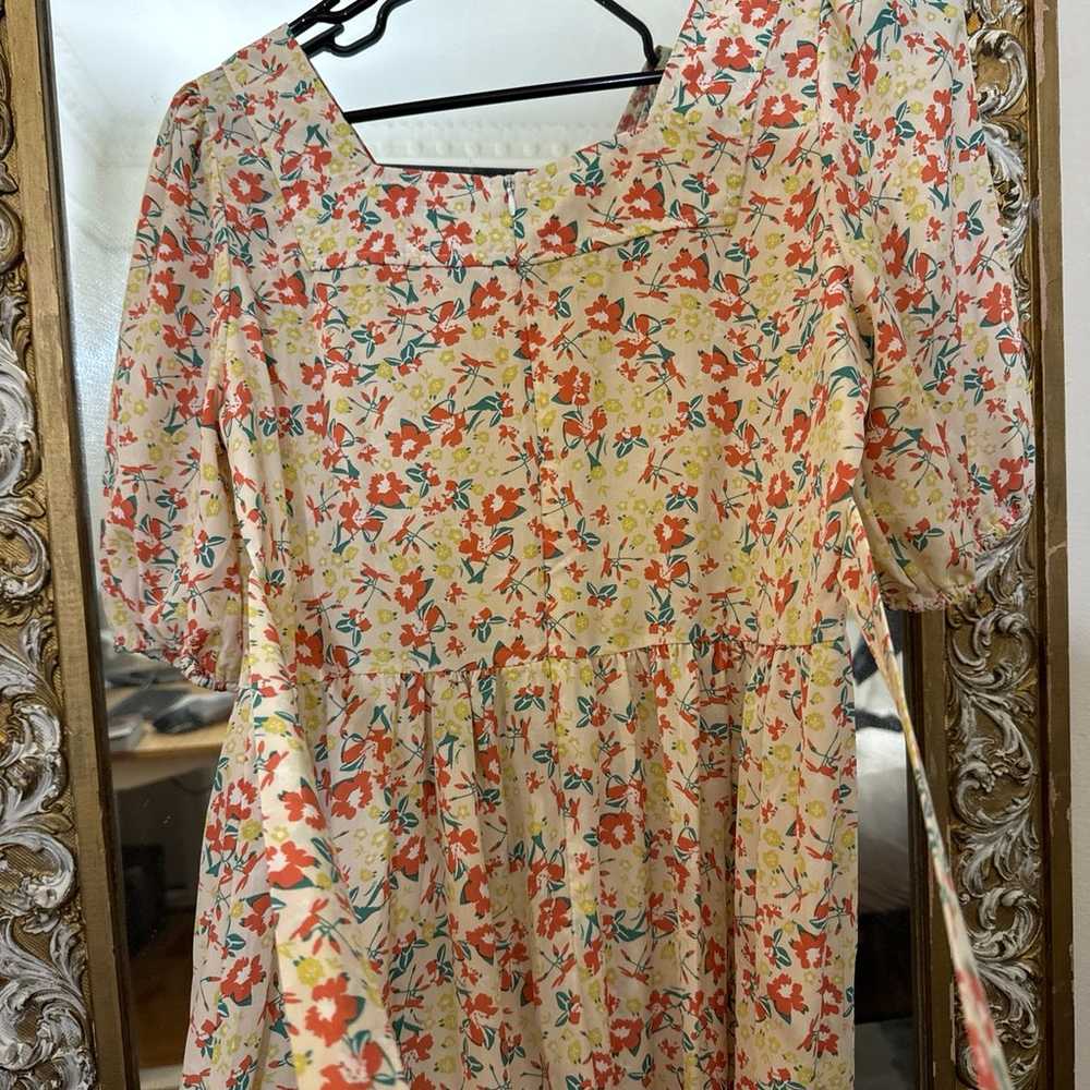 Floral print dress - image 3