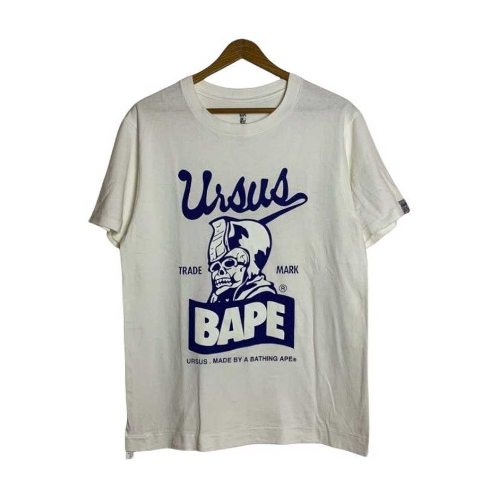 Bape Ursus Made By A Bathing Ape Big Logo Tee - image 1