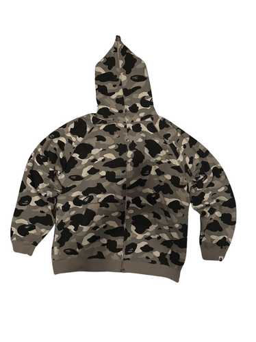 Bape 2006 Nigo Bape Split Camo Full Zip Hoodie