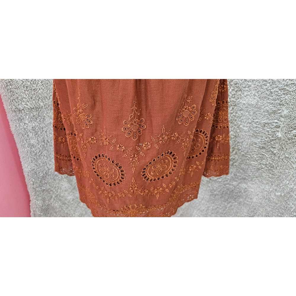 Sea New York NY Sophie Lace Copper Tunic Pom Pom … - image 10