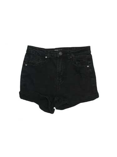 Wax Jean Women Black Denim Shorts S