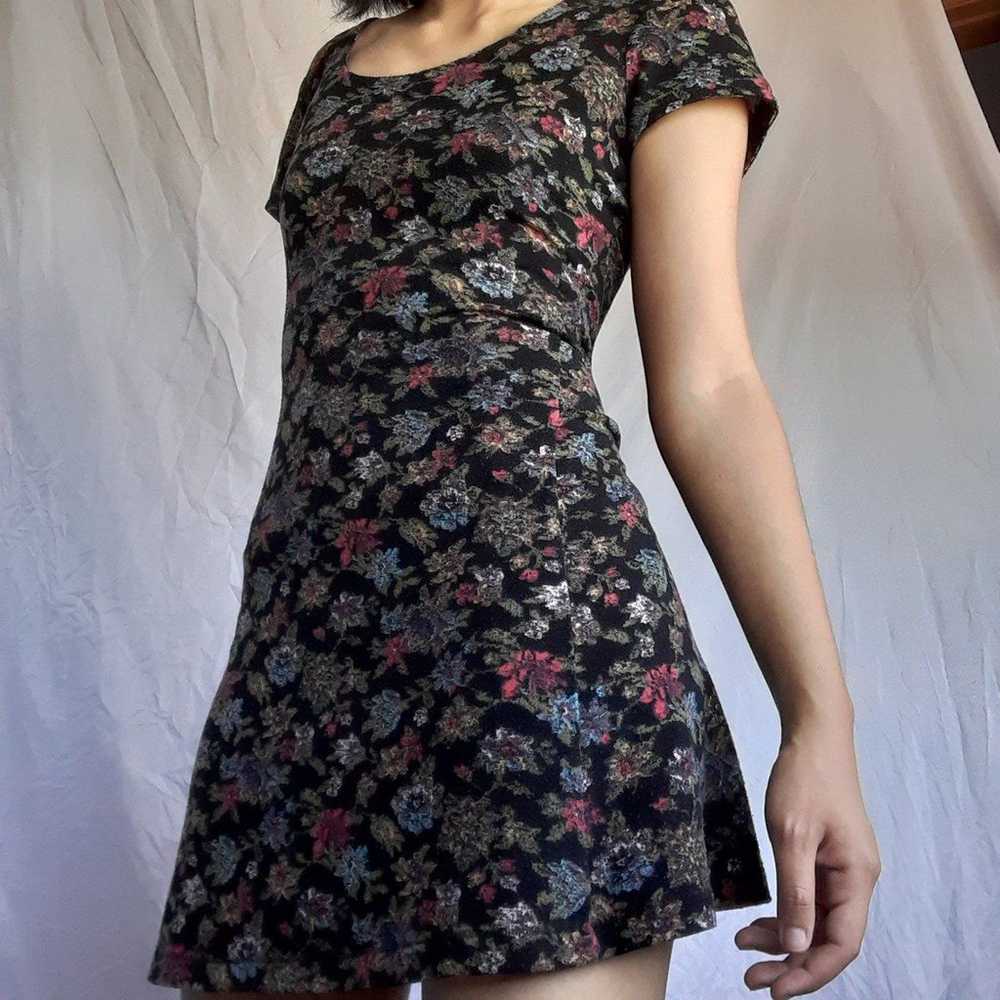 Vintage Kimchi Blue Floral Summer Dress