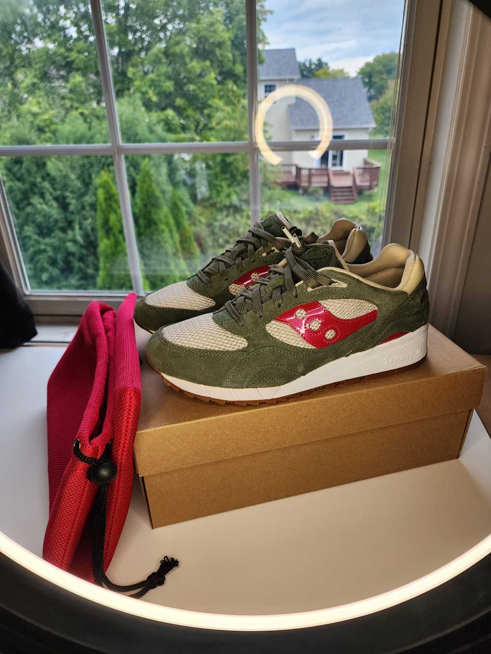 Saucony × Up There Store Shadow 6000 "Four Leaf C… - image 12