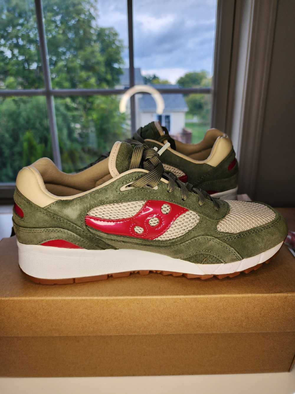 Saucony × Up There Store Shadow 6000 "Four Leaf C… - image 6