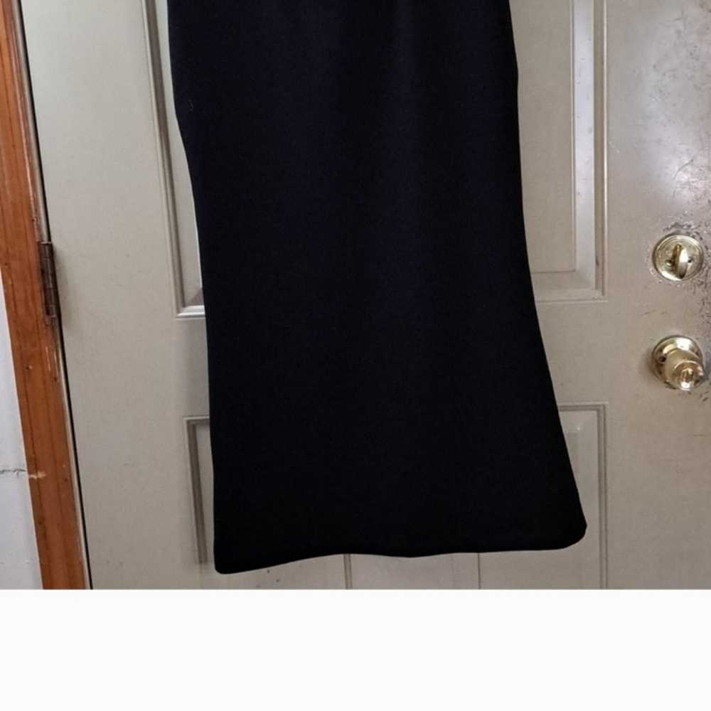 Rachel Zoe Black Dress With Shoulder Pads - image 2