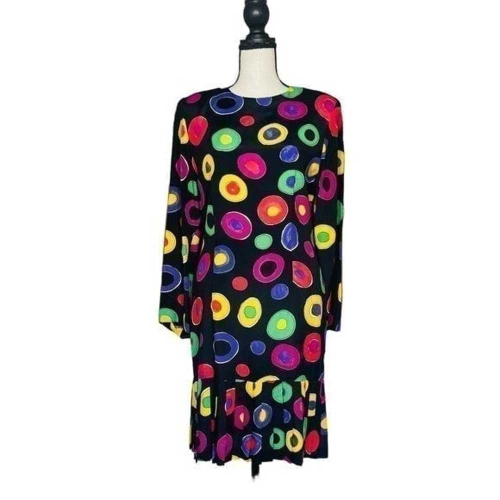 Dennis Goldsmith vintage polka dot dress - image 1