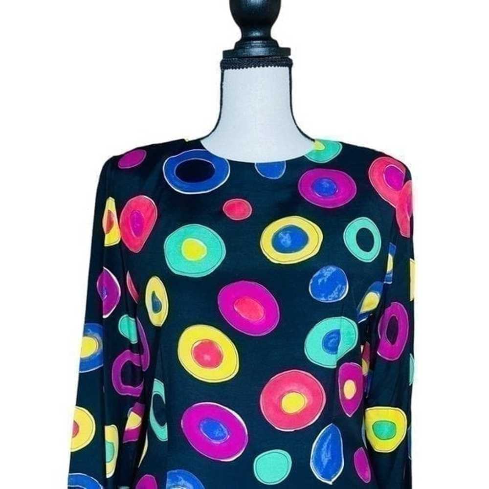 Dennis Goldsmith vintage polka dot dress - image 2