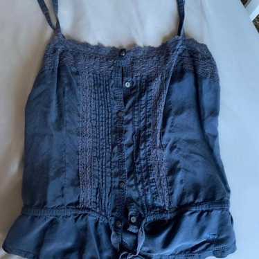 Navy blue abercrombie & fitch cami