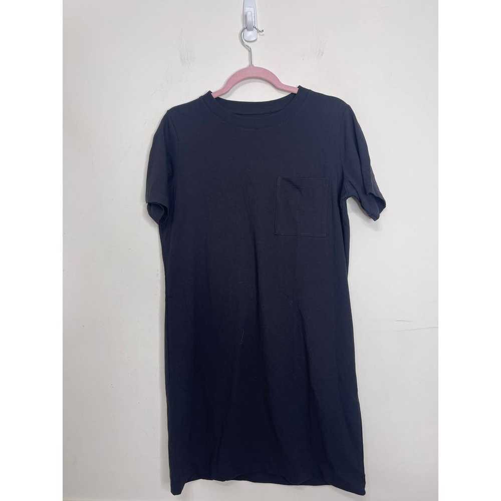 Everlane The Weekend Mini Tee Dress in Black Smal… - image 7