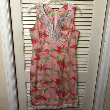 Vintage Lilly Pulitzer Pink Peach Dress - image 1