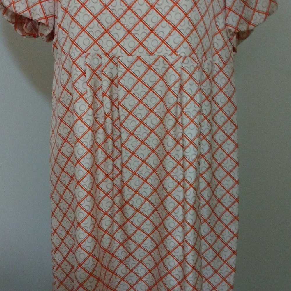 Juicy Couture Vintage Size 8 Dress Geometrical Pa… - image 1